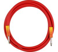 Fender® »OMBRÉ INSTRUMENT CABLE« Cable para instrumentos | Cable para guitarra |3 Metros | Jack recto | Color: Tequila Sunrise