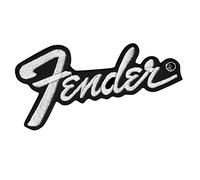 Fender or Sew Guitar Professional parche patch bordado con logotipo para planchar de hierro en apliques