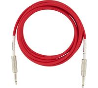 Fender Original Series Cable para Instrumento, para Guitarra Eléctrica y Bajo, 3m, Recto/Recto, Fiesta Red