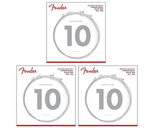Fender Original Bullets 3150R - Cuerdas para guitarra eléctrica (3 unidades)