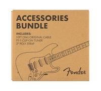 Fender Pack de accesorios: cable, afinador con clip y correa
