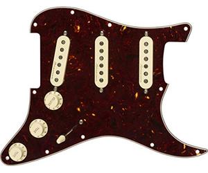 Fender Partguand PickGuard Strat STEXAS - S/S/S - Negro