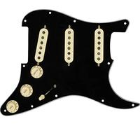 Fender Partguand PickGuard Strat Strat Strat Strat STEXAS - S/S/S - Negro