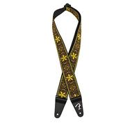 Fender Pasadena - Correa tejida para guitarra, color amarillo