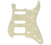 Fender Plaque H/S/S 11 trous Stratocaster white pearl
