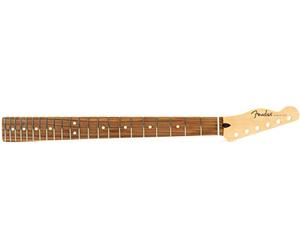 Fender Player Tele Neck Reverse Headstock Pau Ferro 22 Trastes 9.5" | Mástil repuesto Tele, 22 trastes medium jumbo, perfil Modern C, radio 9.5", headstock invertido, pau ferro