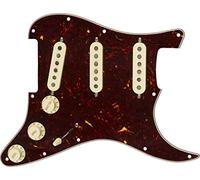 Fender Pre-Wired PickGuard Strat Texas Special - S / S / S - Pergamino blanco, 0992342509