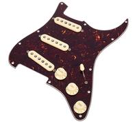 Fender Golpeador precableado para Strat, guitarra eléctrica, S/S/S Tex-Mex, Tortoise Shell