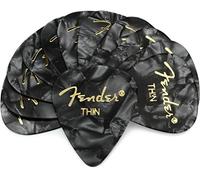 Fender Premium Celluloid 351 Thin black moto