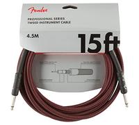 Fender Professional Series - Cable (4,5 m), color rojo