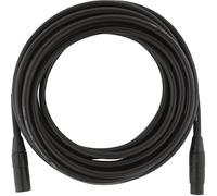 Fender PRO Cable de Micrófono XLR Balanceado Straight 25ft | Cable XLR profesional, resistente, señal balanceada, mezcladora y grabación