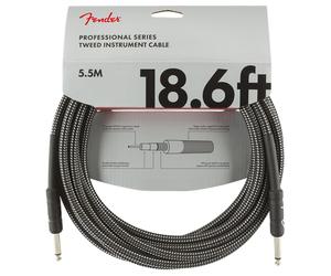 Fender Professional Series Instrument Cable 5.5M / 18.6 Gray Tweed