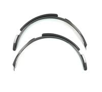 Fender Protector Arco Ceja Rueda Trasera Para Chevy Para Corvette C8 2020 2021-2024, Todos Los Modelos, Kit Carrocería Embellecedor Moldura Acampanada Paso rueda coche Tira(Carbon Fiber Print)