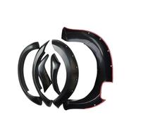 Fender Protector Guardabarros Doble Cabina Coche Embellecedor Protector Todoterreno 9 Pulgadas Para Ford Para Ranger 2015-2022 Para Wildtrak T7 T8 XLT XL Protector Cejas Rueda(Package 1)