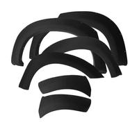 Fender Protector Guardabarros Negros para Toyota para Hilux para Vigo Sr5 2012 2013 2014 con Doble Paso De Rueda Y Tuercas De 6 Pulgadas para Todoterreno Molduras Pasos Rueda(Matte Balck)