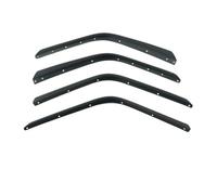 Fender Protector Juego De Extensiones Bengalas Para Ruedas Coche, Embellecedor Tiras Contra Salpicaduras Para Jeep Para Wrangler JL 2018-2023 Protector Cejas Rueda(High)