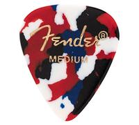 Fender - Púas 351 Shape Premium para guitarra eléctrica, acústica, mandolina y bajo (12 unidades)