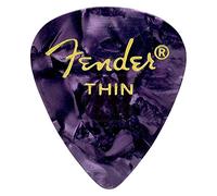 Fender - Púas 351 Shape Premium para guitarra eléctrica, acústica, mandolina y bajo (12 unidades)