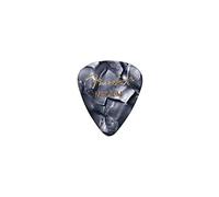 Fender Púas de celuloide prémium para guitarra, con forma 351, color negro moto, tamaño mediano, paquete de 12