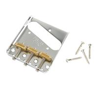 CABALLETE TELE FENDER VINTAGE 3 PONTES LATÓN / Telecaster 3-Silla Tele Bridge