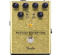 Fender Pugilist Pedal Distorsión Doble Canal Alta Ganancia | 2 canales independientes, alta ganancia, blend de canales, pedal de efectos guitarra eléctrica, rock, metal, true bypass