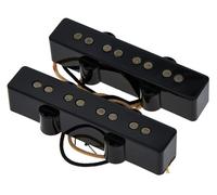 Fender 099-2243-000 Vintage Conjunto de recogida '74 Jazz Bass puro, Negro (2)