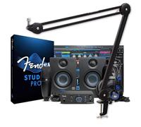 Fender Quantum Complete Bundle - Kit de grabación con brazo articulado Keepdrum
