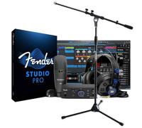 Fender Quantum Creator Bundle Recording Set con trípode keepdrum