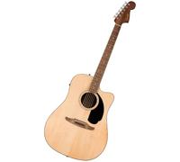 Fender Redondo CE Guitarra Electroacústica Dreadnought Natural | Guitarra electroacústica California Series, afinador y pastilla incorporados, ideal para principiantes
