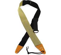 Fender® »RIGHT HEIGHT™ RAYON TWEED STRAP «Correa de tweed con función de una mano para guitarra, ancho 5 cm, color: natural