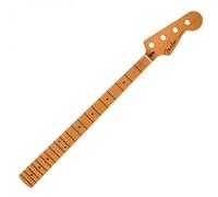 Fender Satin Roasted Maple Jazz Bass Neck 12" Flat Oval Shape