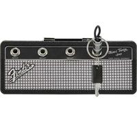 Fender Soporte para llaves Jack Rack en diseño de amplificador de guitarra, color: negro, Silver, Talla única, Moderno