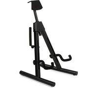 Fender Soporte Universal A-Frame para Guitarra Eléctrica, Ancho Ajustable, Brazos Acolchados, Plegable, Negro, Adecuado para la Mayoría de Guitarras y Bajos