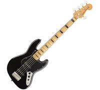 Squier by Fender Classic Vibe '70s Jazz Bass V, Bass Guitar, Maple Fingerboard, Black