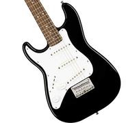 Fender Guitarra eléctrica Squier Mini Strat V2 Lefthand Blac, Incluye cursos virtuales gratuitos en Fender Play