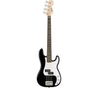 Fender Bajo eléctrico Squier - Mini Precision Bass IL Negro, Incluye cursos virtuales gratuitos en Fender Play