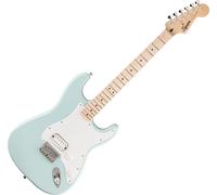 Squier by Fender Sonic® Stratocaster® HT H, guitarra eléctrica, diapasón de arce, golpeador blanco, Sonic Blue