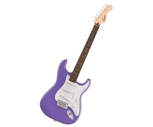 Fender Squire Sonic Stratocaster Guitarra eléctrica, ultravioleta, diapasón de laurel, golpeador blanco