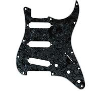 Fender Standard Stratocaster® (11 Hole) Pickguard S/S/S - 4-ply, black pearl
