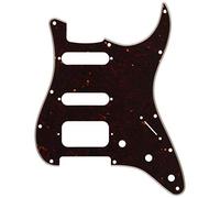 Fender Strat Pickguard HSS 4 Capas Tortoise Shell 11 Agujeros | Repuesto original Fender, pickguard HSS 4 capas, 11 agujeros, carey marrón, accesorios guitarra eléctrica Strat