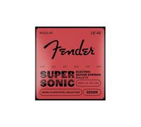 Fender Super Bullet Cuerdas Guitarra Eléctrica Nickel .010-.046 6x | Cuerdas guitarra eléctrica calibre 10, acero niquelado, punta bullet, mayor sustain, compatibles Strat y Tele, 6x cuerdas