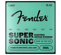 Fender SuperSonic 250L Guitar Strings Nickel-Plated Steel Ball End Gauges .009-.042
