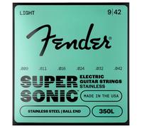 Fender SuperSonic 350L Guitar Strings Stainless Steel Ball End Gauges .009-.042