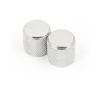 Fender Telecaster/Precision Bass Knurled Control Knobs Chrome