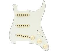 Fender Golpeador precableado para Strat, guitarra eléctrica , S/S/S Tex-Mex, Blanco pergamino