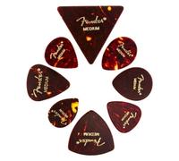 Fender Todas las formas, mezcla de celuloide, concha de tortuga, mediano, (8)