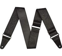 Fender© Tooled - Correa de piel (2"), color negro