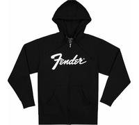 Fender Transition Logo Zip Front Black L Sudadera