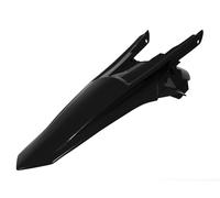 Fender Trasero Polisport Compatible Con KTM EXC EXC-F XC-W 17-19 Negro