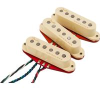Fender Ultra Noiseless Hot Strat Pickup Set, Pastillas Single Coil | Set 3x pastillas sin ruido 60 ciclos, tono single coil auténtico, fácil instalación, ideal para blues, rock y country